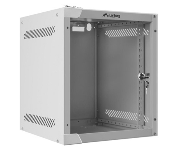 LANBERG Szafa wiszca 10 cali 6U 280x310mm szara WF10-2306-10S - 519076 - zdjęcie